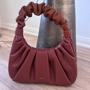 JW PEI Women's Brown Pleated Bag